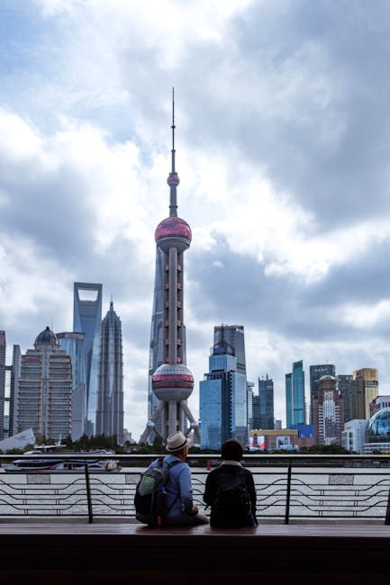 cannabis tourism city dispensary skyline tourists
