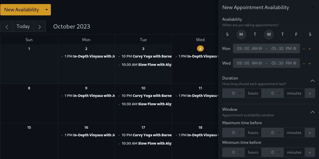 Manage online appointments, billing and customer relationships. Simplify scheduling and communication between managers, team members and customers.