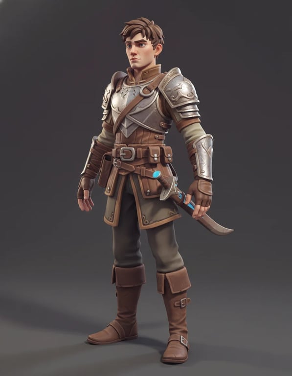 Estudio de personaje 3D