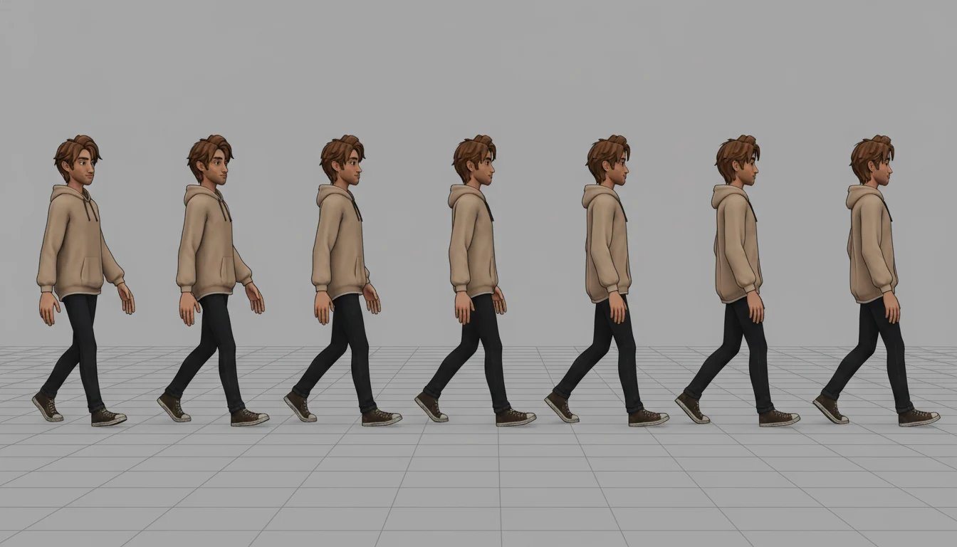 Pose sheet de animación