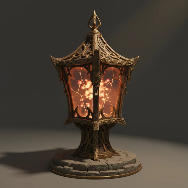 Estudio de props con texturas PBR