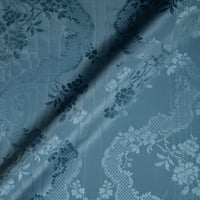 Vignette de Damas Moiré Adélaïde Bleu Marquise (Roll)