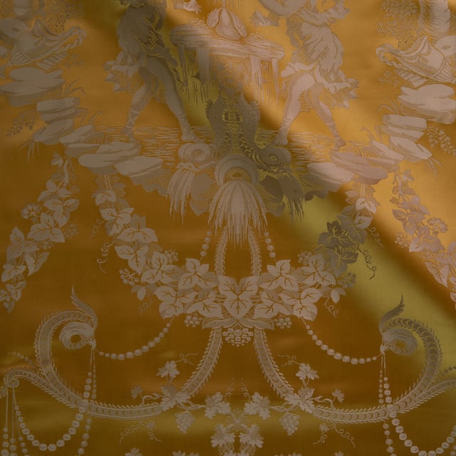 Lampas 2 lats Léopards Jaune (Roll)