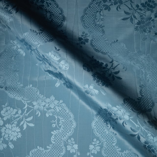 Damas Moiré Adélaïde Bleu Marquise (Roll 2)