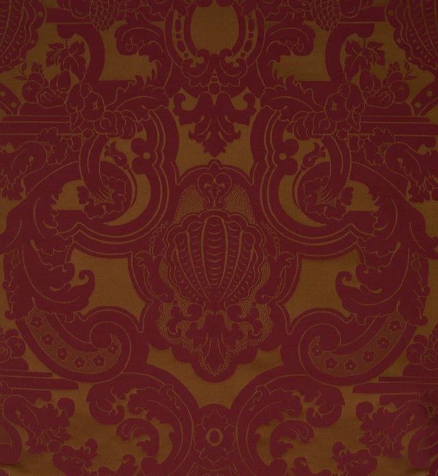 Damas Le Châtelet Bronze cuivre (Carré)