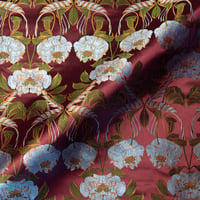 Vignette de Les Pivoines de Bing Marron Bordeaux (Roll)