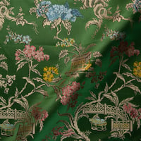Vignette de Lampas Chinois Vert nue (Roll 2)