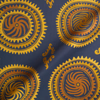 Vignette de Toile Suzani Bleu et ors (Roll)