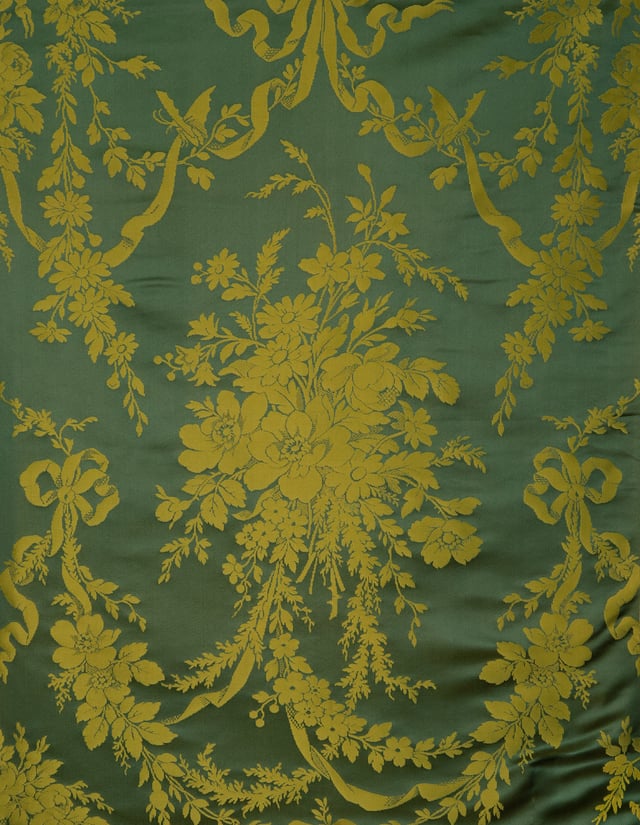 Damas Eugénie Vert et or (Carré)