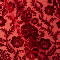 Vignette de Velours ciselé Mansart Cramoisi (Roll 2)