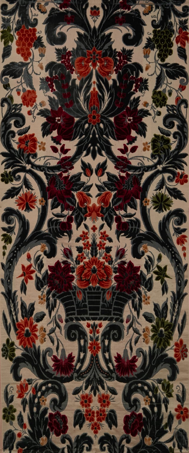 Velours ciselé Du Barry