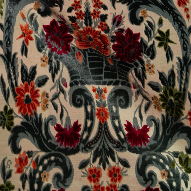 Velours ciselé Du Barry Polychrome (Roll)