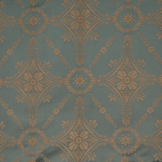 Lampas Hortense Bleu ciel (Carré)