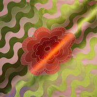 Vignette de Waving Flower Orange Sunny (Roll 2)