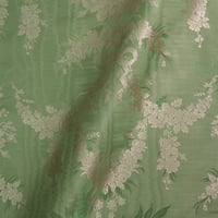 Vignette de Lampas moiré Duchesse Vert (Roll)
