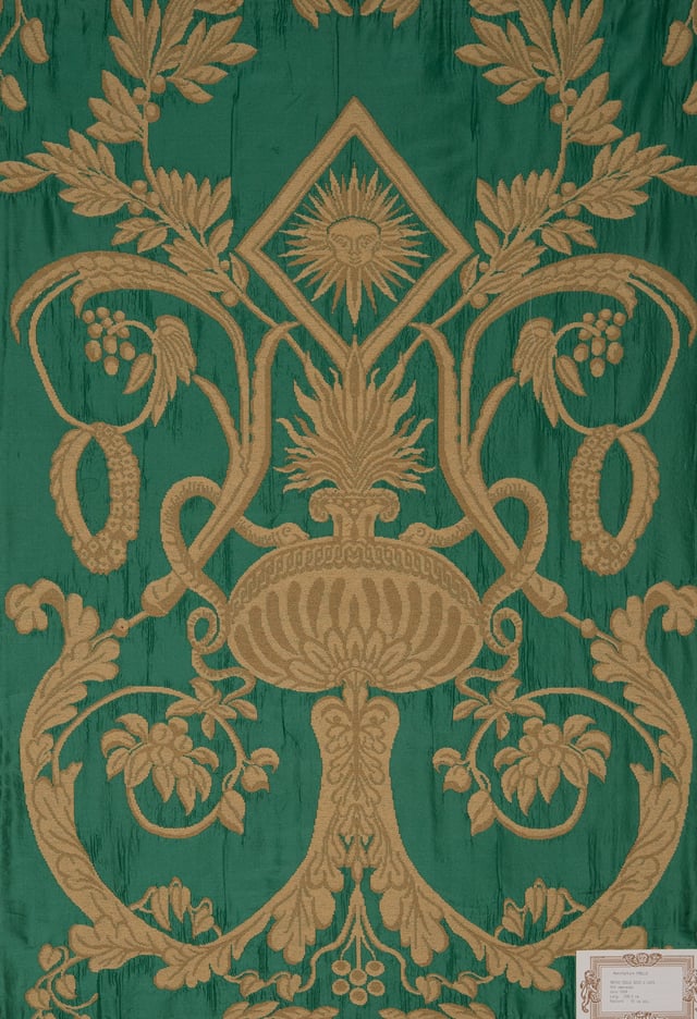 Toile de soie 2 lats Emeraude (Carré)