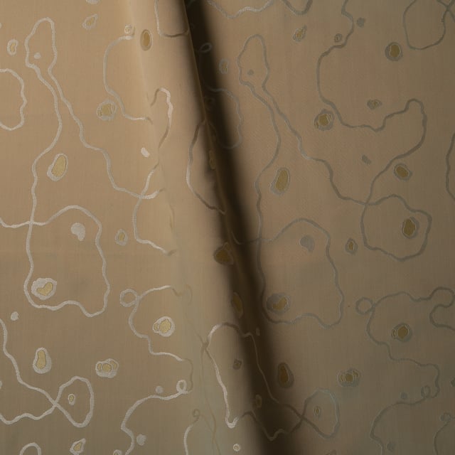 Satin façonné Ruhlmann Creme (Roll)