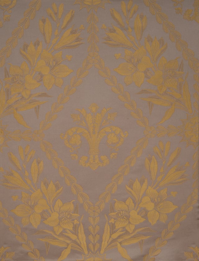 Taille Douce Lilium Crème et or (Carré)