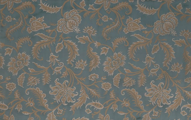 Lampas des Indes Bleu clair (Carré)