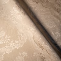 Vignette de Damas Moiré Adélaïde Crème Impératrice (Roll)