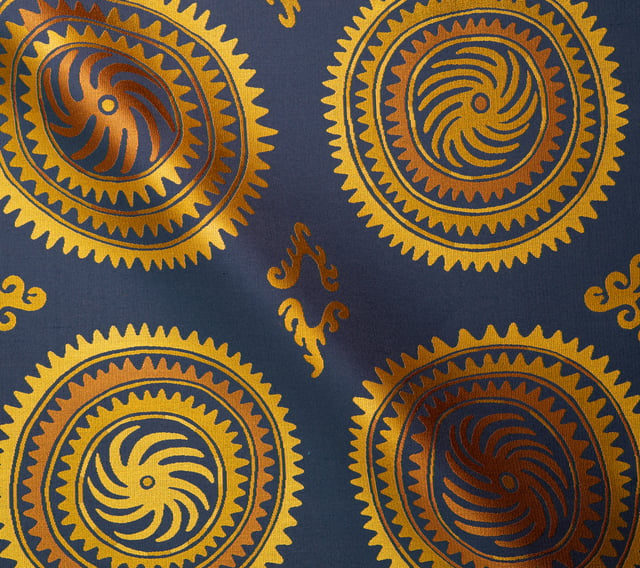 Toile Suzani Bleu et ors (Roll 2)