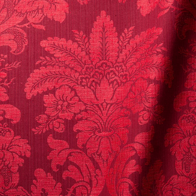 Toile façonné Valréas Rouge (Roll 2)