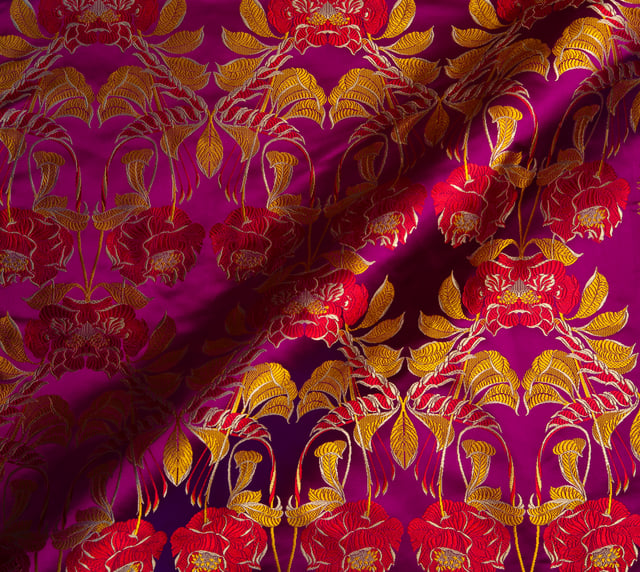 Les Pivoines de Bing Rose Indien (Roll)