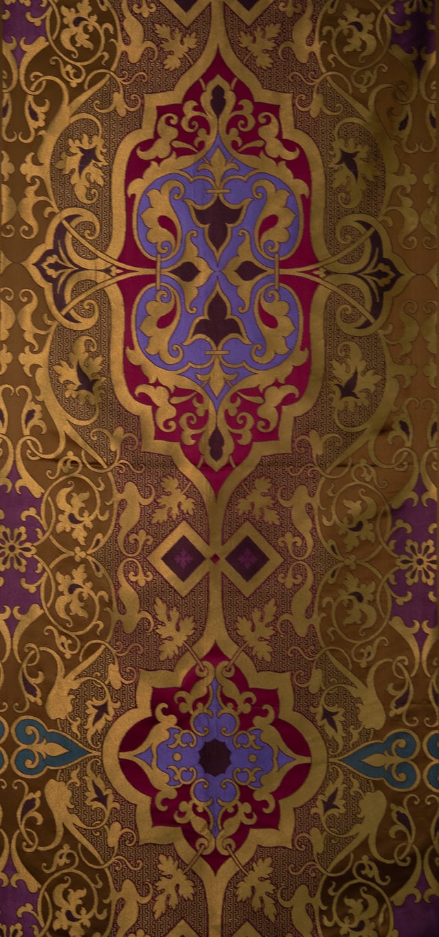 Lampas Brocart Yastik