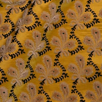 Vignette de Velours ciselé la Plume Or (Roll)