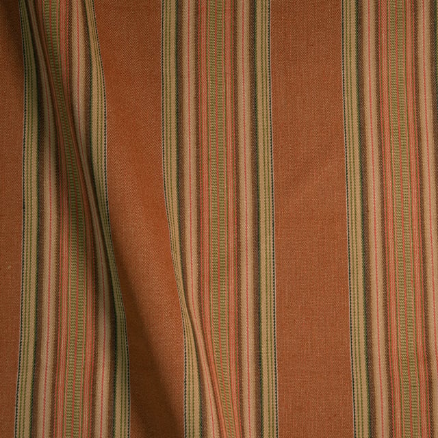 Bourette rayée Périgord Terre cuite (Roll)