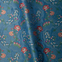 Vignette de Lampas Barbentane Bleu (Roll)