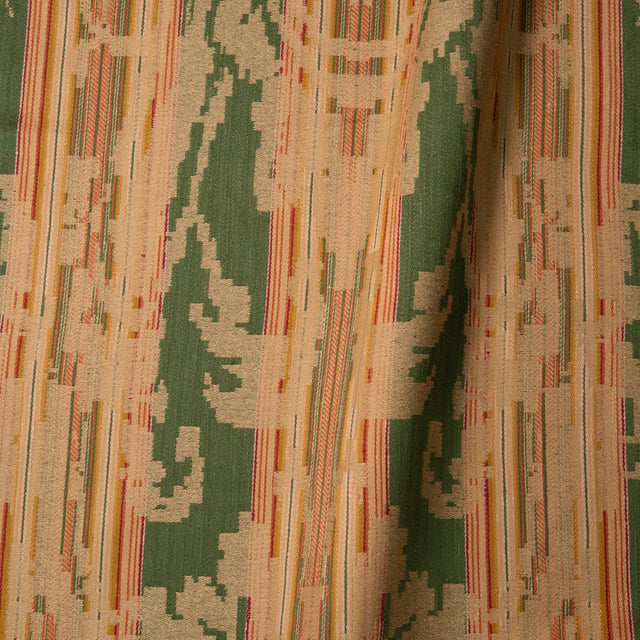 Damas rayé La Chesnaye Vert (Roll)