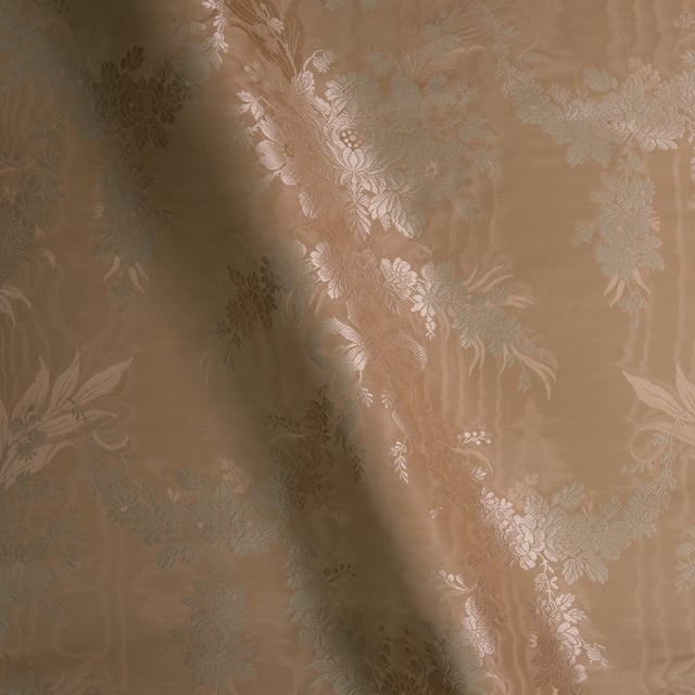 Lampas moiré Duchesse Creme (Roll)
