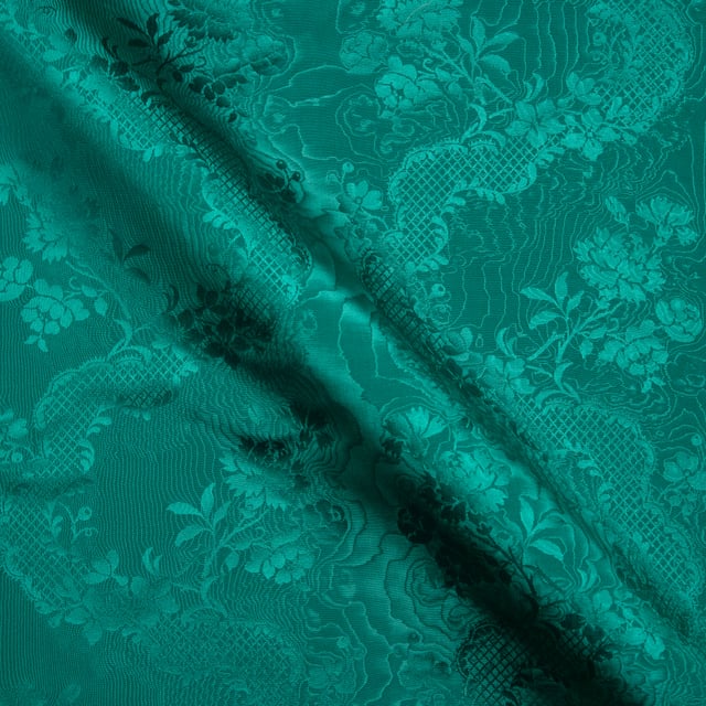 Damas Moiré Adélaïde Vert Duchesse (Roll 2)