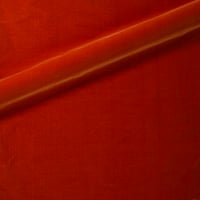 Vignette de Velours soie uni Capucine (Roll)