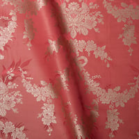 Vignette de Lampas moiré Duchesse Rose (Roll)