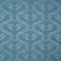 Vignette de Damas Moiré Adélaïde Bleu Marquise (Pente)