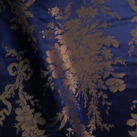 Vignette de Damas Eugénie Bleu nuit (Roll 2)
