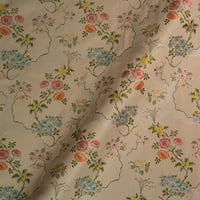 Vignette de Lampas Noailles Creme nue (Roll)