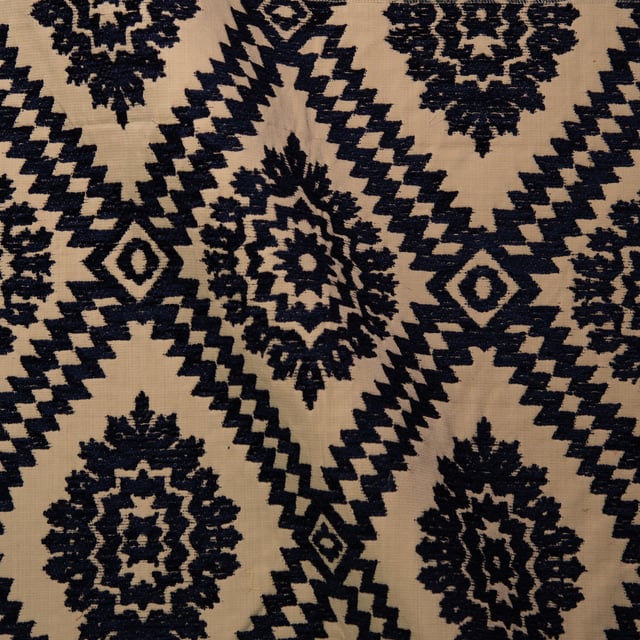 Toile façonnée Ouchak Indigo (Roll 2)