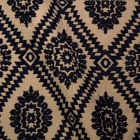 Vignette de Toile façonnée Ouchak Indigo (Roll 2)