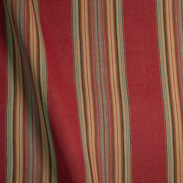 Bourette rayée Périgord Rouge nue (Roll)