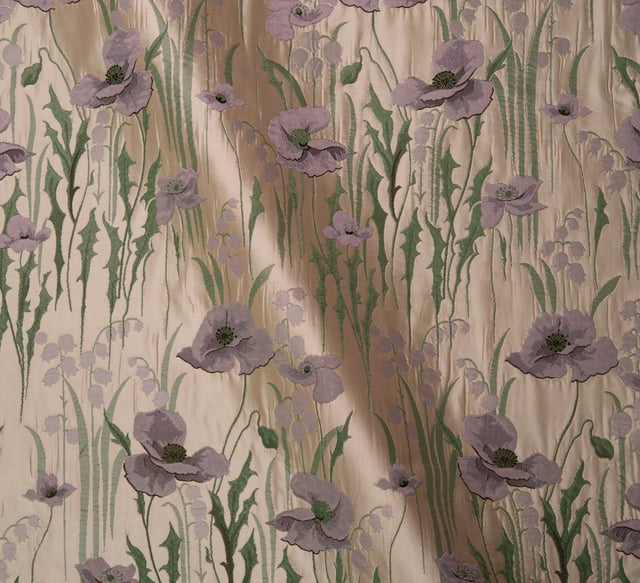 Toile de Soie Poppies Crème (Roll 2)