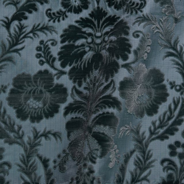 Velours ciselé Mansart Bleu (Roll)