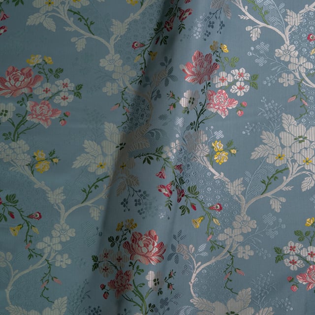 Lampas Amboise Bleu (Roll)
