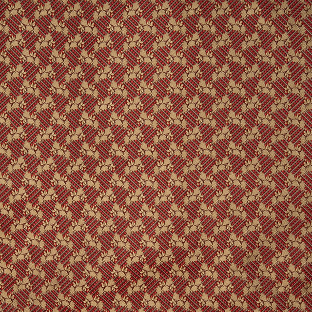 Droguet Sarabande Rouge et jaune (Carré)