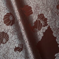 Vignette de Damas les Herbages Gris ardoise (Roll 2)