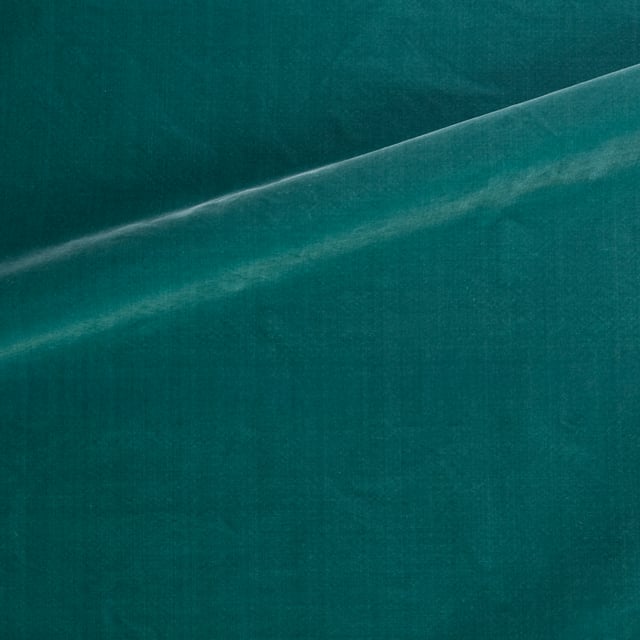 Velours soie uni Bleu nattier (Roll)
