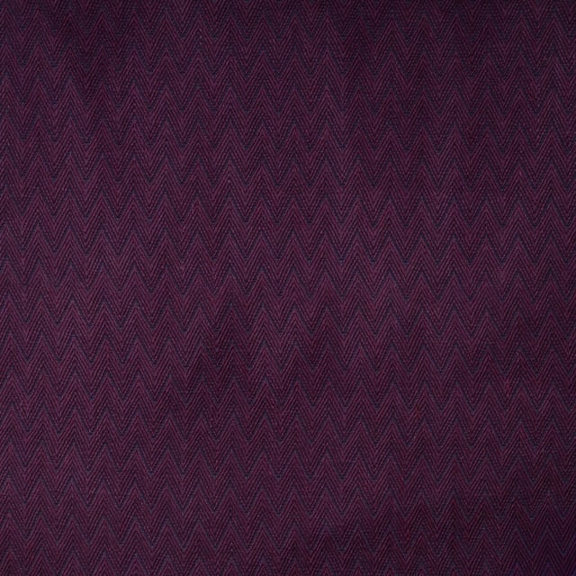 Fleuret chevron Aubergine (Carré)
