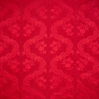 Vignette de Damas Moiré Adélaïde Rouge Reine (Pente)